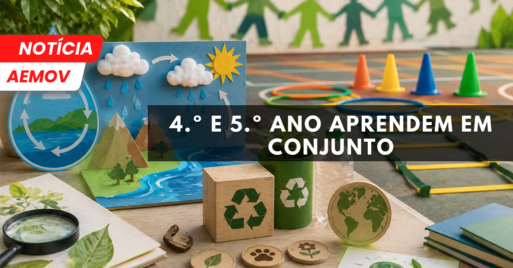 4.º e 5.º Ano Aprendem em Conjunto