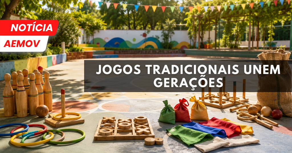 Jogos Tradicionais Unem Gerações