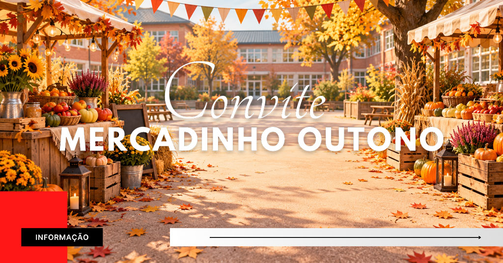 Convite – Mercadinho Outono